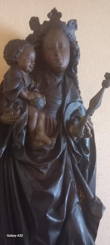 Wandbeeld Madonna ., Antiek en Kunst, Ophalen of Verzenden