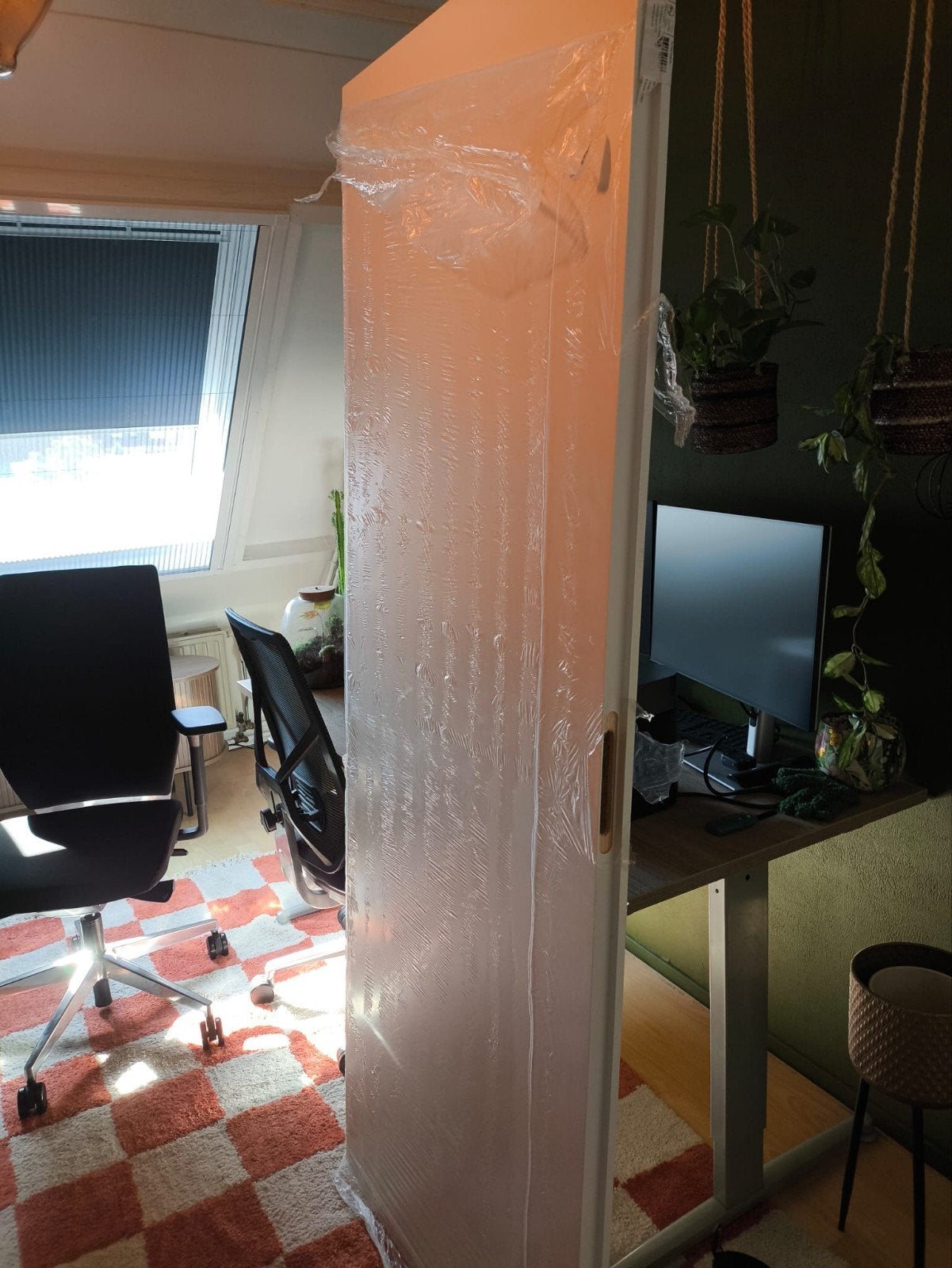Hornbach Binnendeur opdek 73x199,5 honingraat gelakt wit, Doe-het-zelf en Verbouw, Deuren en Horren, Ophalen, Nieuw, Binnendeur
