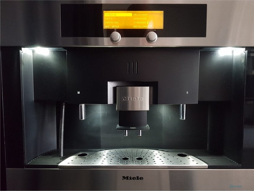 Miele CVA 4060 inbouw koffiemachine – netjes, Witgoed en Apparatuur, Koffiezetapparaten, Ophalen, Koffiemachine, Stoompijpje