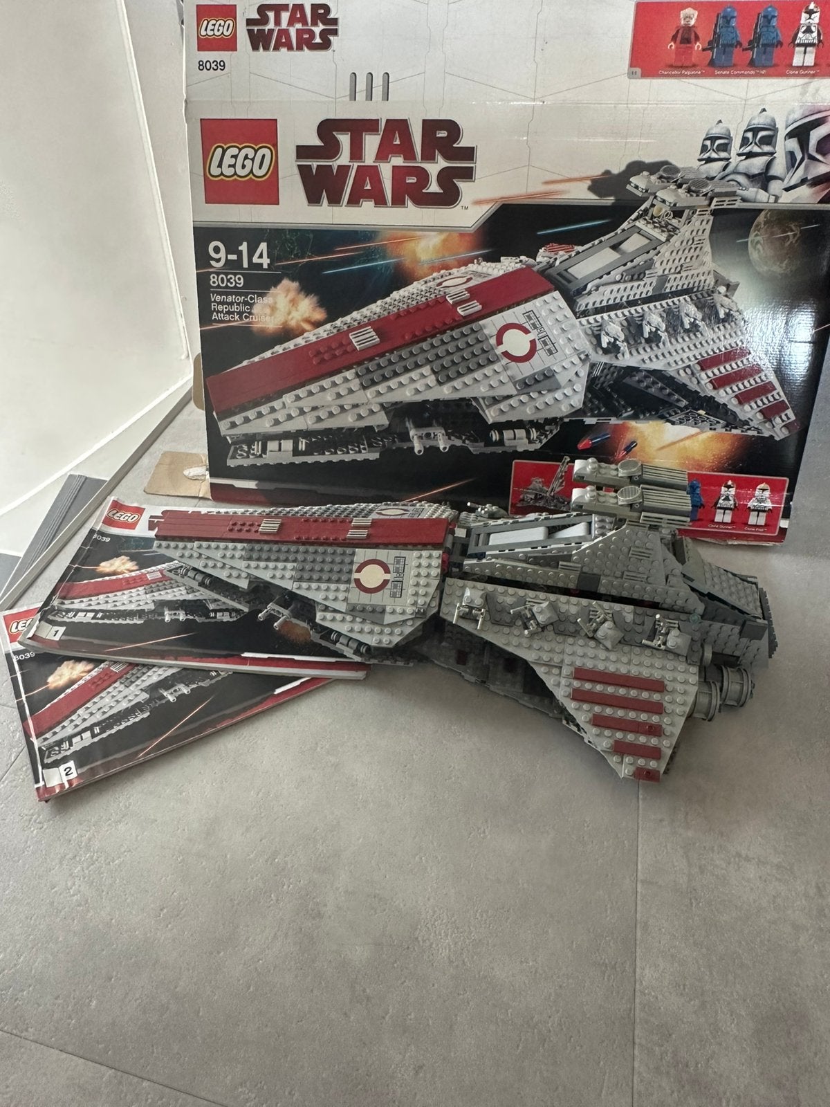 Lego - Venator 8039, Kinderen en Baby's, Speelgoed | Duplo en Lego, Gebruikt, Star Wars, Ophalen of Verzenden, Complete set