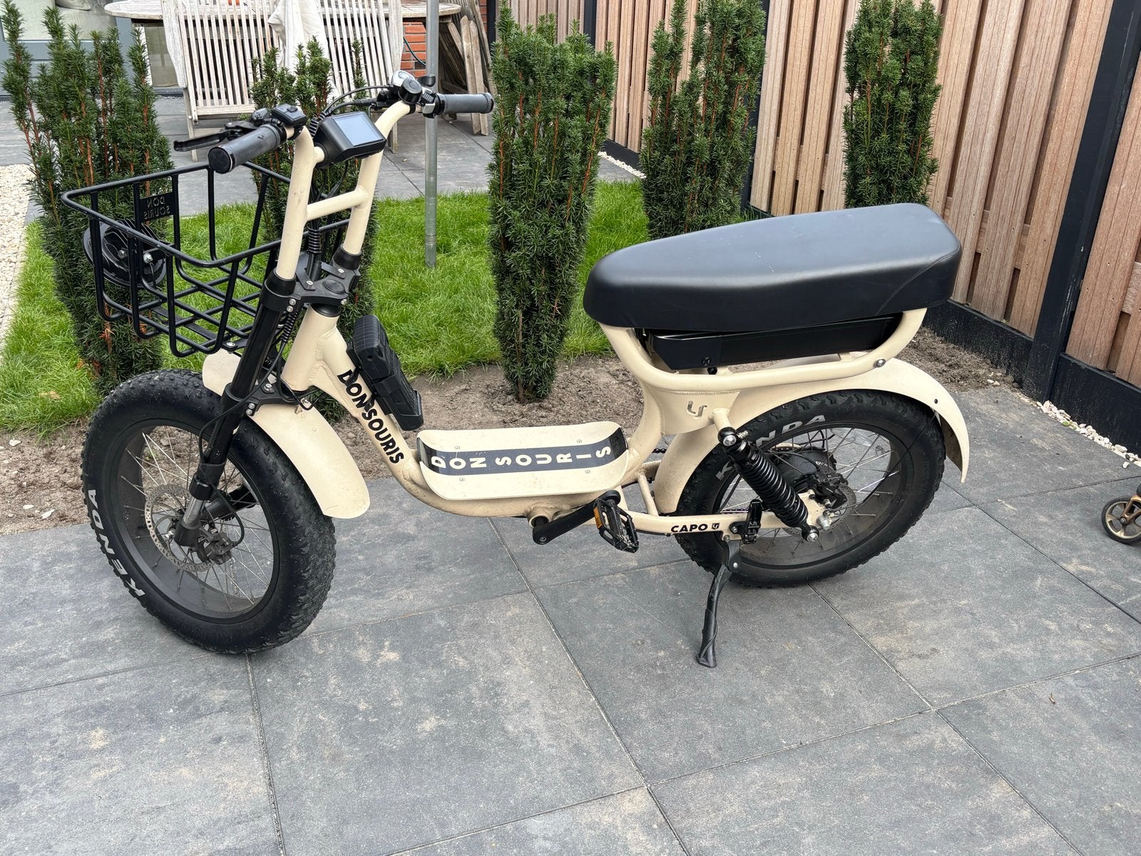 Don Souris Capo Premium Matte Desert Sand E-bike, Fietsen en Brommers, Ophalen, Zo goed als nieuw, 50 km per accu of meer, Overige merken