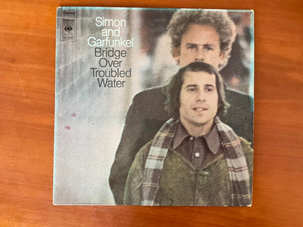 LP Simon & Garfunkel, Bridge over troubled water, gaaf, Ophalen of Verzenden, Zo goed als nieuw