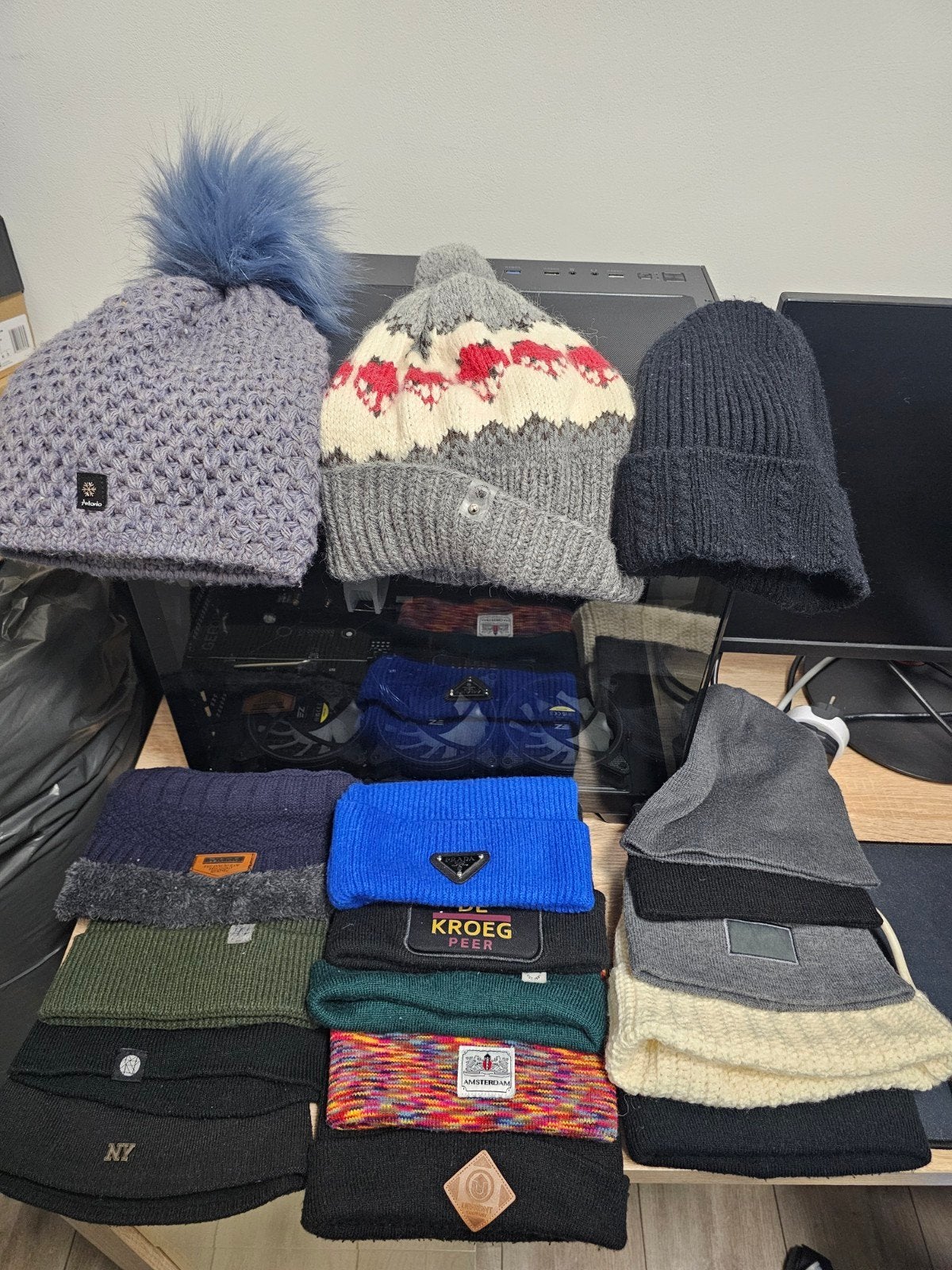 Diverse collectie petten en mutsen, Ophalen, Diverse merken, One size fits all, Pet
