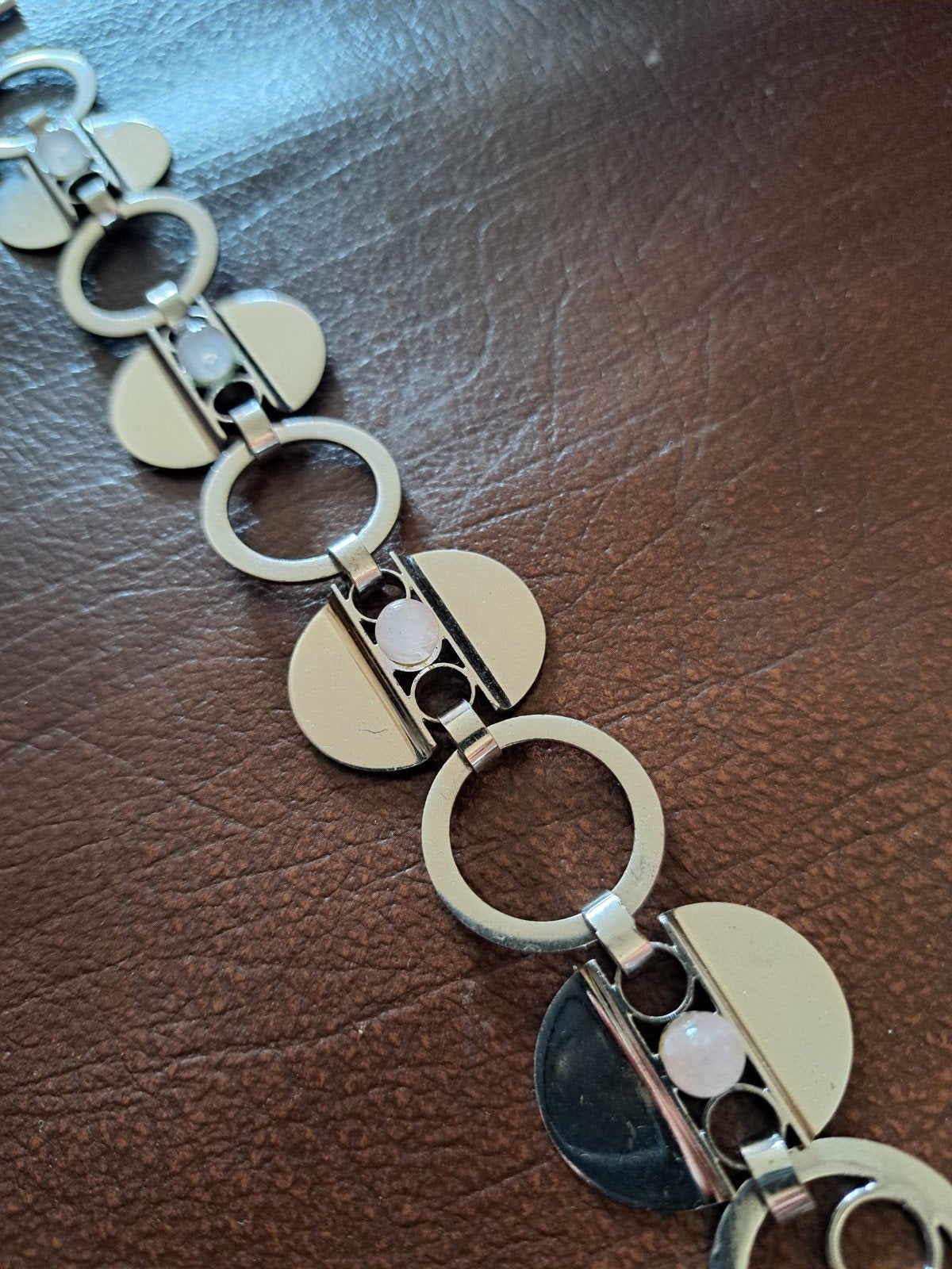 zilveren schakelarmband, Verzenden, Gebruikt, Zilver, Zilver