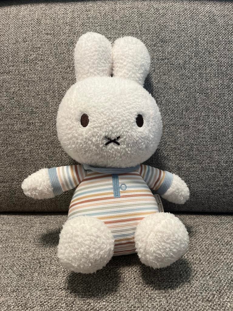 Little Dutch Nijntje Knuffel - Gestreepte Romper, Little Dutch, Konijn, Nijntje, Ophalen of Verzenden