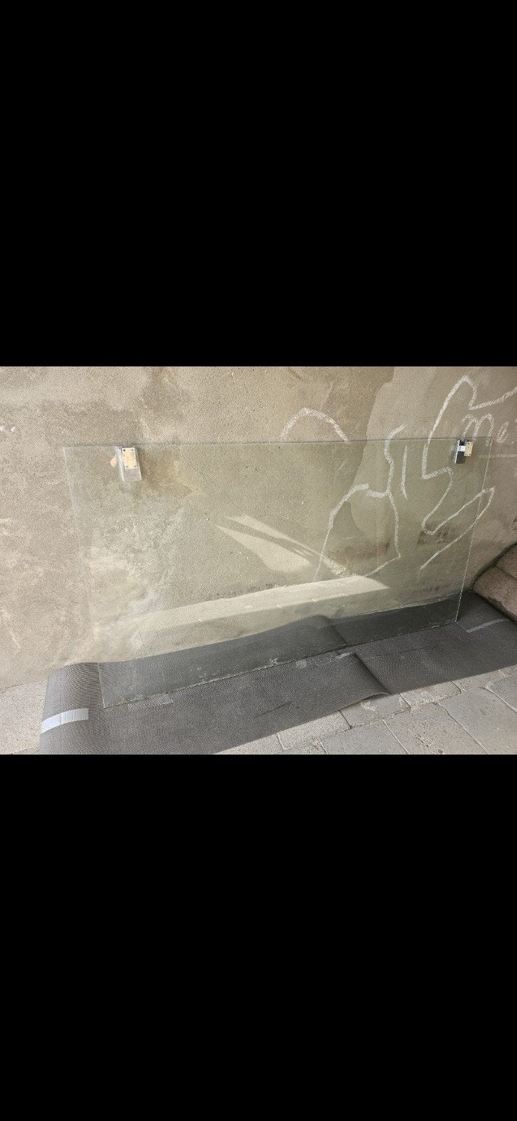 Gratis verplaatsbare douchewand 180x100 cm - Tilburg, Ophalen of Verzenden