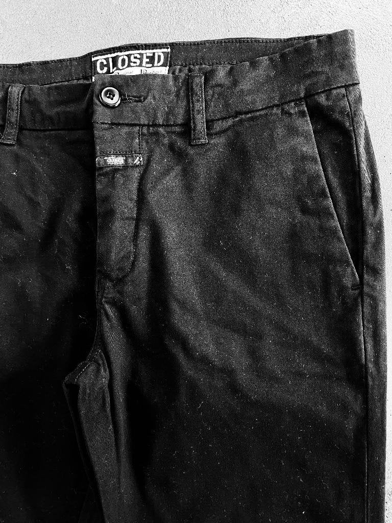 J568 Closed maat 36=S broek chino Winston zwart, Ophalen of Verzenden, Zo goed als nieuw, Maat 36 (S), Lang