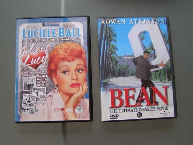 Dvd's humor Luci Ball en Mr Bean, Alle leeftijden, Ophalen of Verzenden, Zo goed als nieuw, Actiekomedie