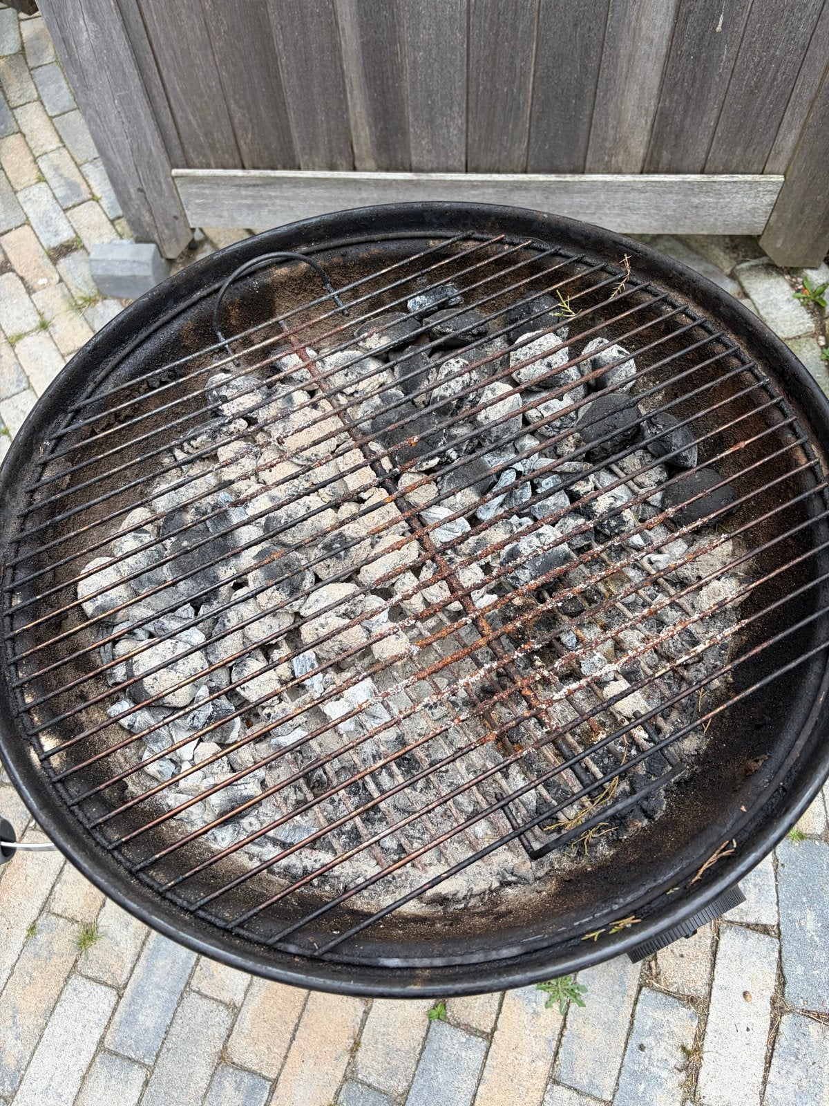 Weber barbecue, Ophalen, Gebruikt