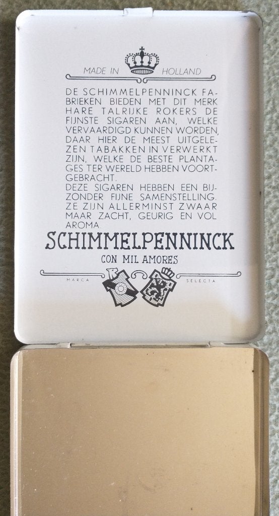 Schimmelpenninck Con Mil Amores Sigarendoos, Verzenden, Gebruikt, Tabaksdoos of Verpakking