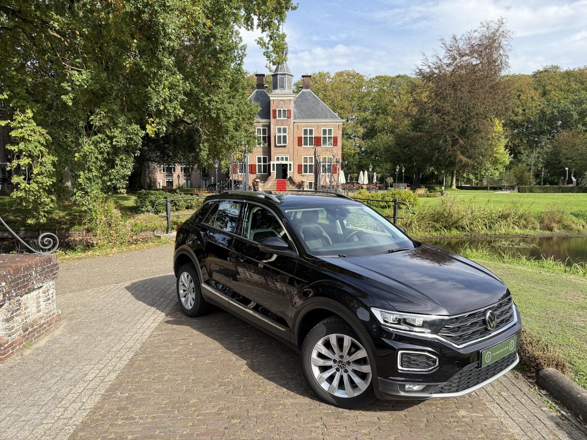 Volkswagen T-Roc 1.5 TSI Sport | DSG | Camera | Keyless | Vi, Stof, 4 cilinders, 150 pk, Zwart
