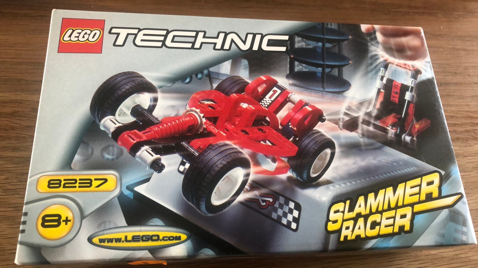 Technisch lego slammer racer 8237 8 +, Ophalen of Verzenden, Zo goed als nieuw