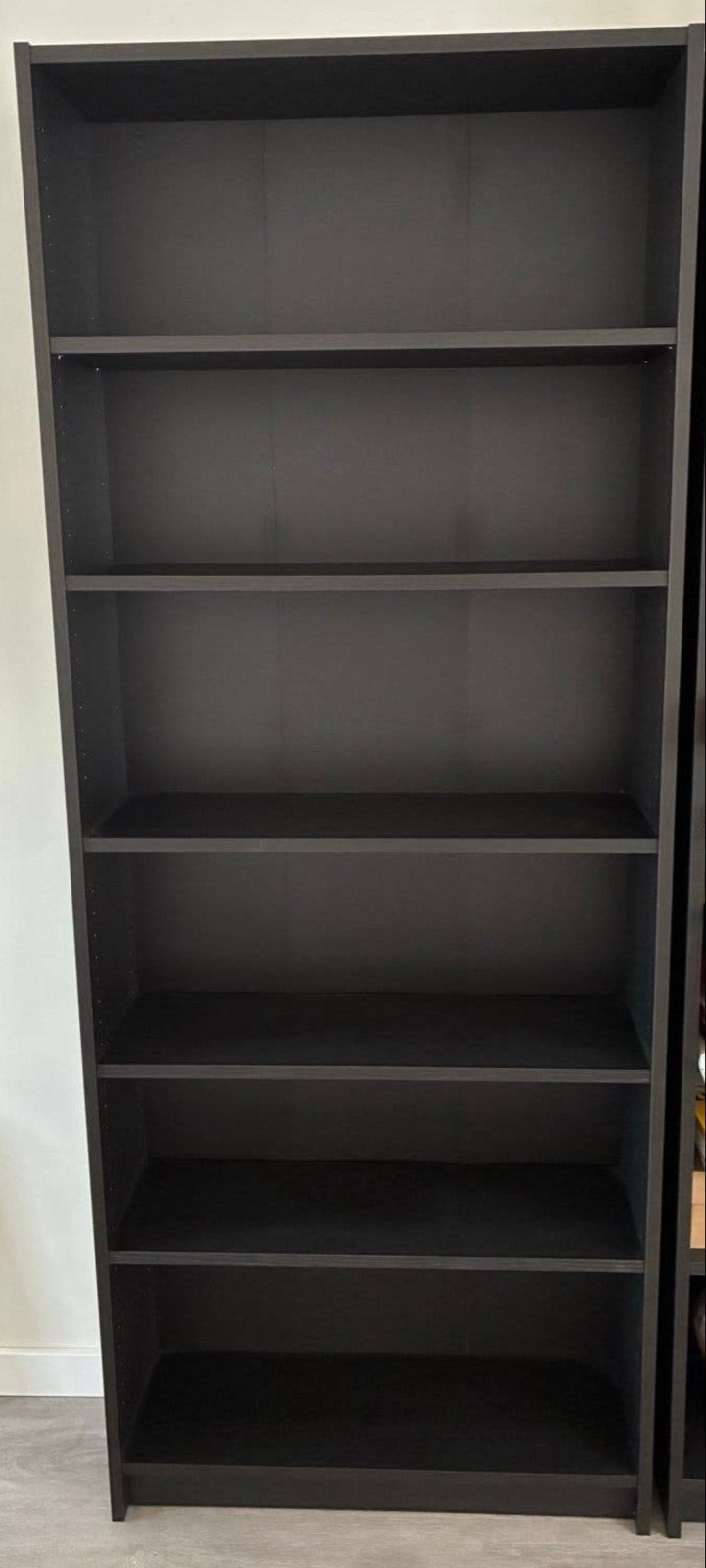 Boekenkast 200x80 cm - Zwartbruin, Ophalen, Met plank(en), 200 cm of meer, 50 tot 100 cm