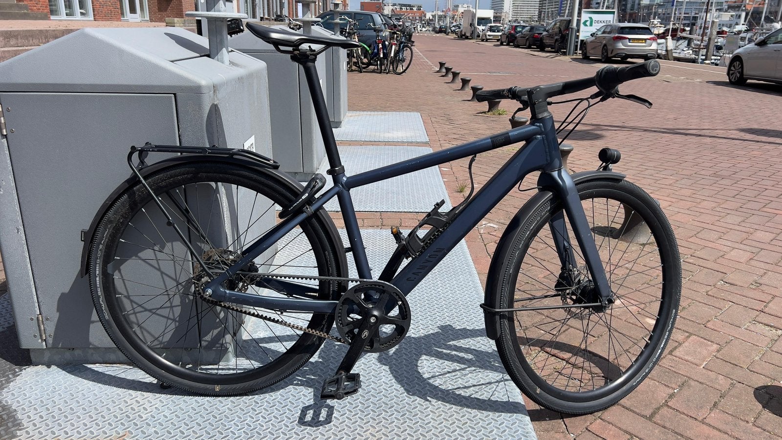 Canyon Commuter 6 bike, Versnellingen, 49 tot 53 cm, Zo goed als nieuw, Schijfrem