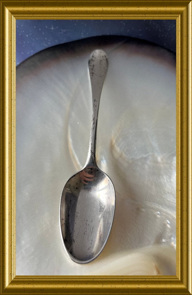 Kleine zilveren lepel, Antiek en Kunst, Antiek | Goud en Zilver, Ophalen of Verzenden, Zilver