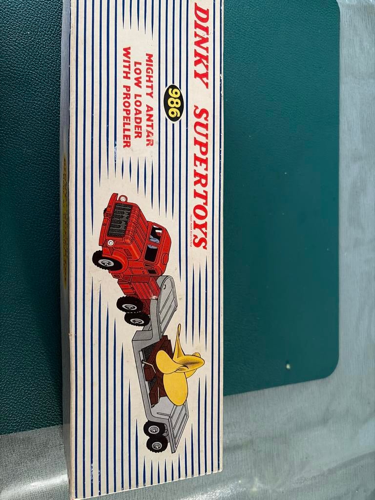 Dinky Supertoys 986 Mighty Antar Low Loader met Propeller, Ophalen of Verzenden, Zo goed als nieuw