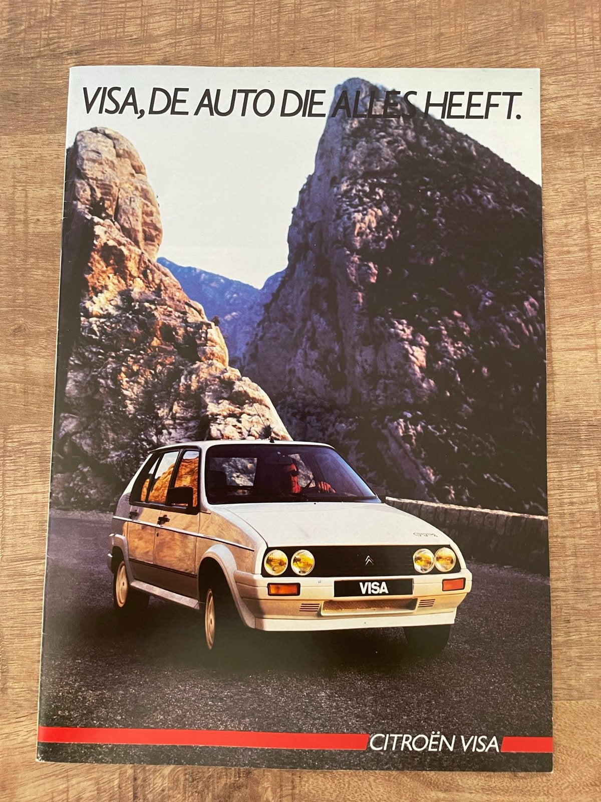 Citroën Visa Brochure - Origineel uit 1985, Ophalen of Verzenden, Zo goed als nieuw, Citroën