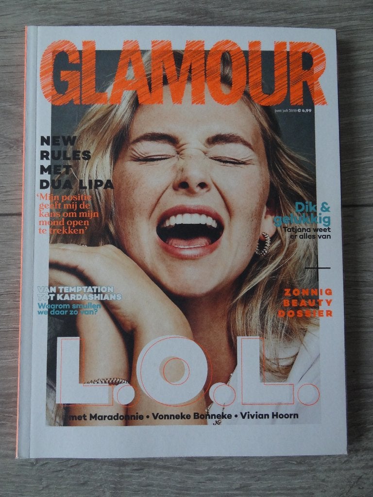 Glamour Juni/Juli 2019 >Snelle Verzending!<, Boeken, Ophalen of Verzenden, Zo goed als nieuw, Damesbladen