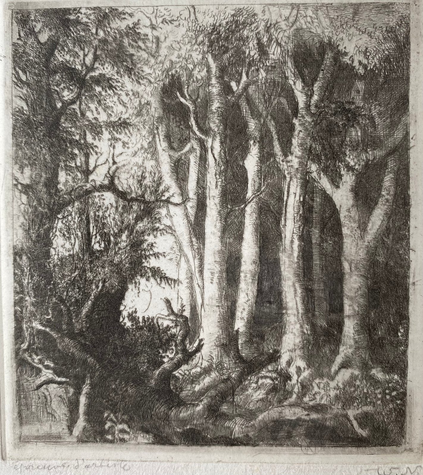 Wim Nijs.  Zelfzaam mooie ets, Antiek en Kunst, Ophalen of Verzenden