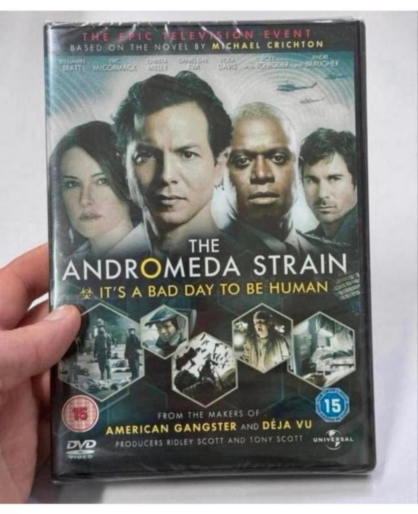 The Andromeda Strain - It’s a bad day to be human Dvd Sealed, Vanaf 16 jaar, Ophalen of Verzenden, Nieuw in verpakking