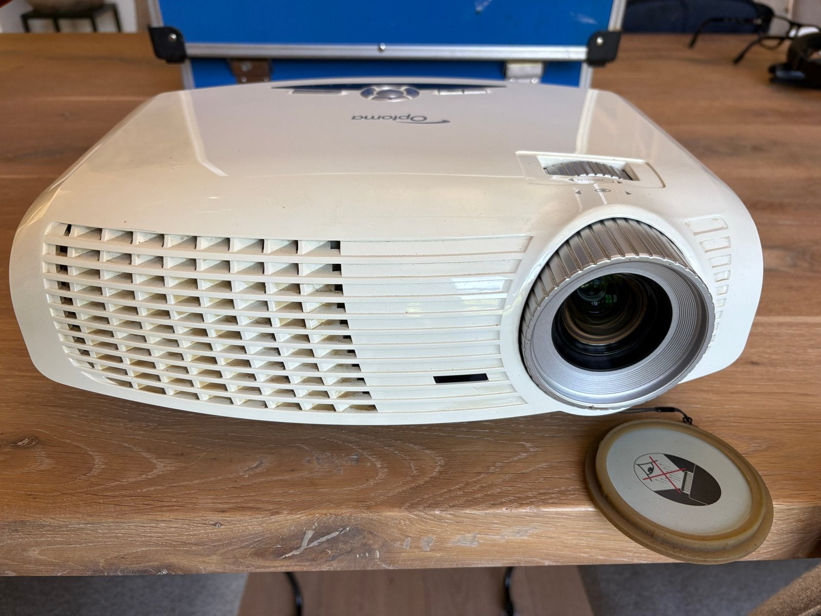 Optoma HD 20 DLP Projector - Inclusief stevige koffer, Ophalen of Verzenden, Zo goed als nieuw, DLP, Full HD (1080)