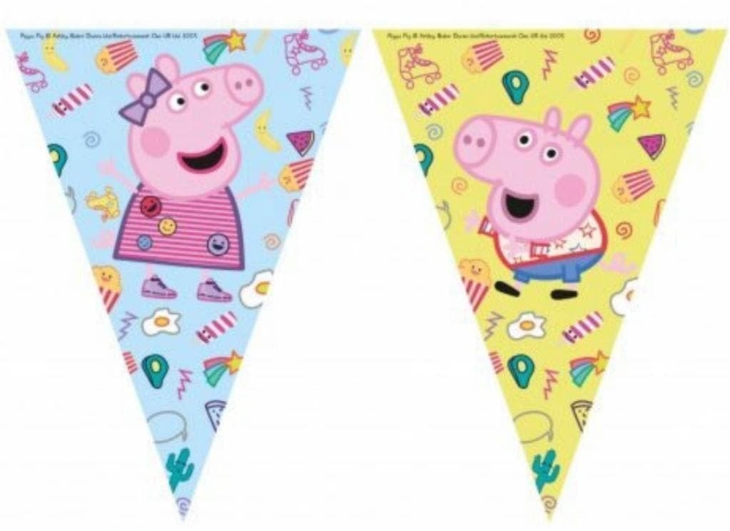 Peppa Pig Feestartikelen / Versiering Verjaardag Kinderfeest, Verjaardag, Nieuw, Ophalen of Verzenden, Nvt