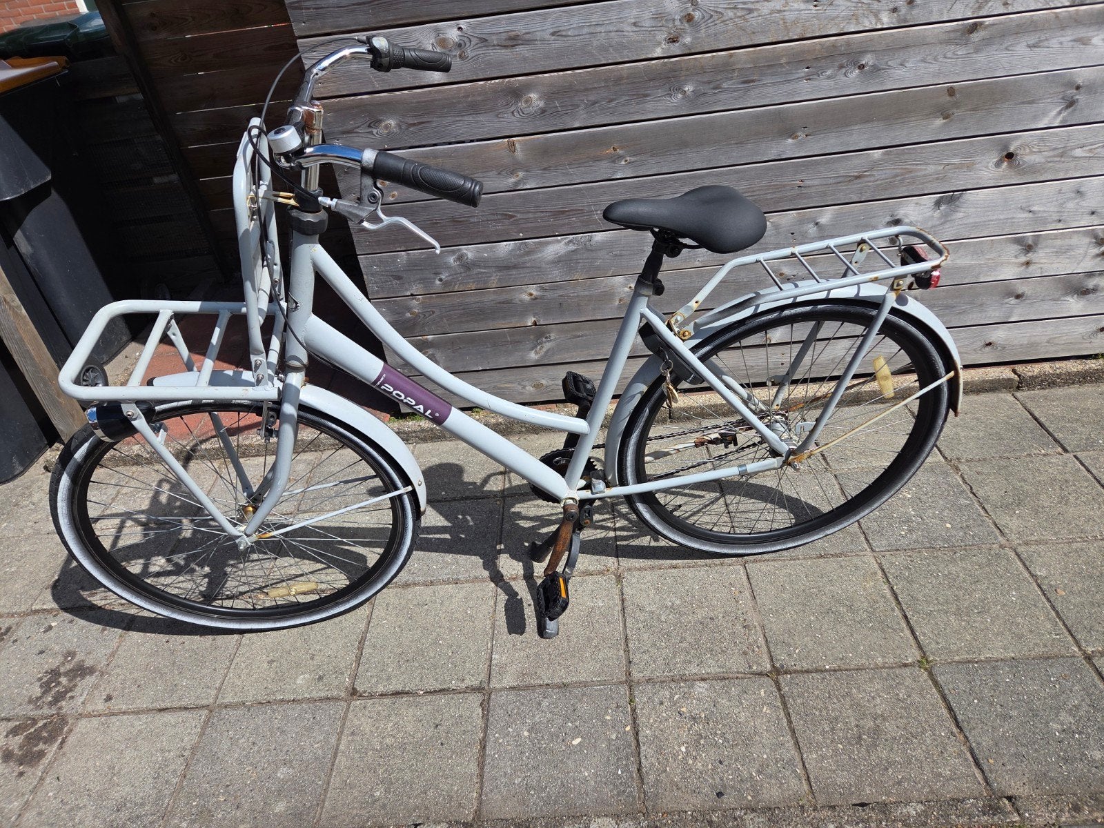 Popal damesfiets, Ophalen, Terugtraprem, Versnellingen, Popal