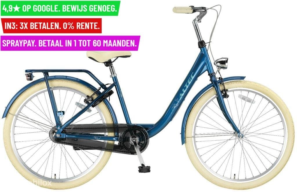 +Meisjesfiets Altec Candy 26"/40cm/1ver - Garantie/Levering, Fietsen en Brommers, Fietsen | Meisjes, Nieuw, Altec, Facebikenl@gmail.com