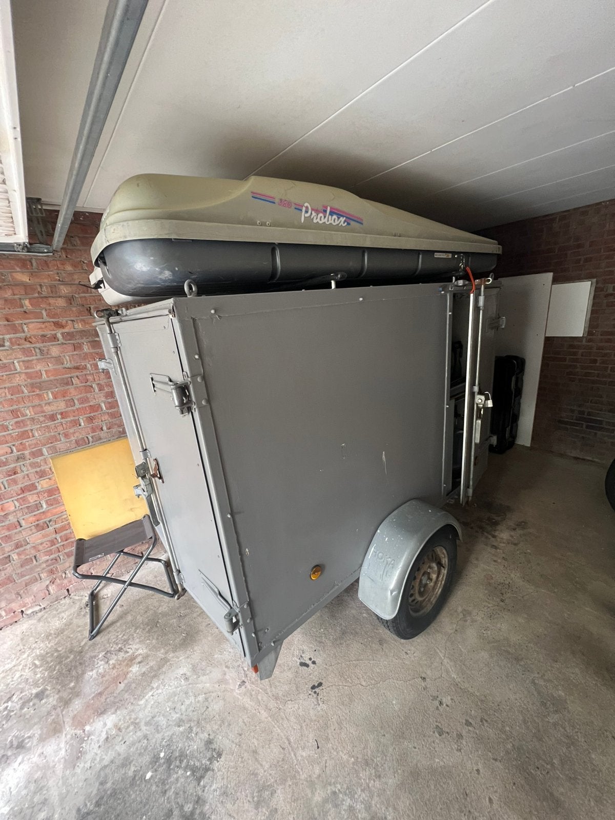 autoaanhanger 750kg, Ophalen, Zo goed als nieuw