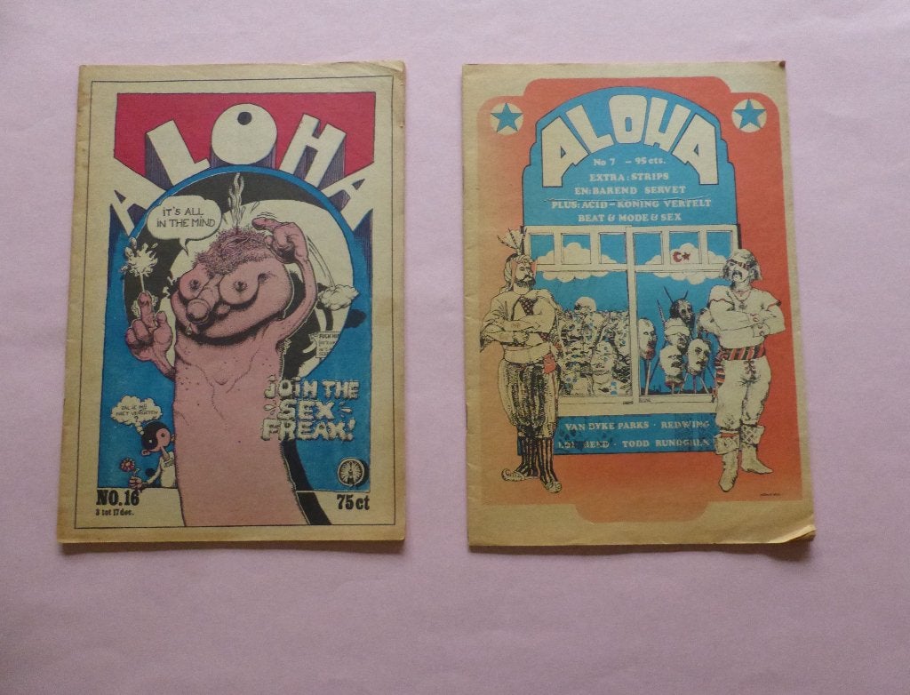 Aloha, 2 exemplaren, 1971, 1972 , Ophalen of Verzenden, 1960 tot 1980, Nederland, Tijdschrift