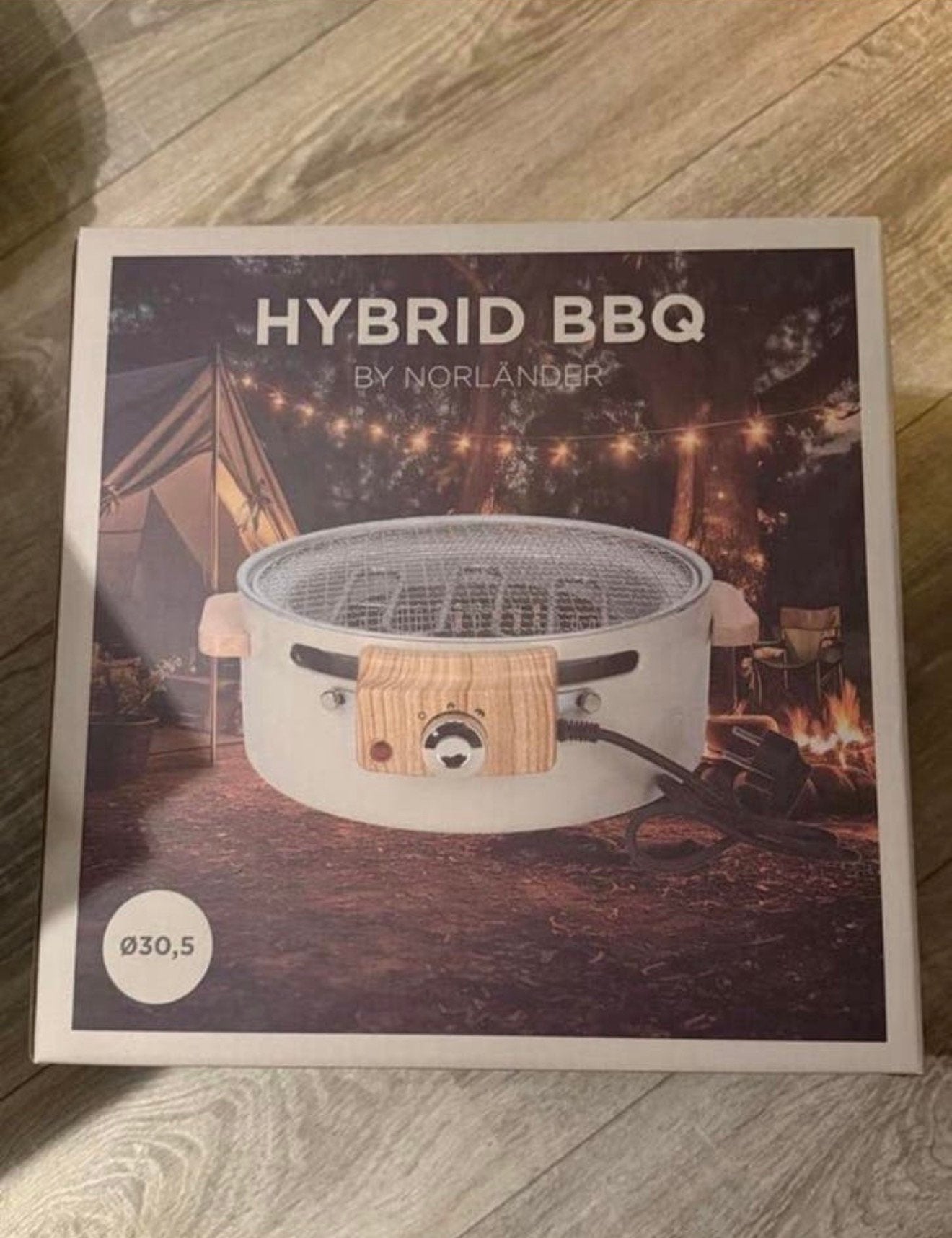 Norländer Hybrid BBQ: Elektrisch & Houtskool - Nieuw!, Tuin en Terras, Elektrische barbecues, Ophalen of Verzenden, Nieuw