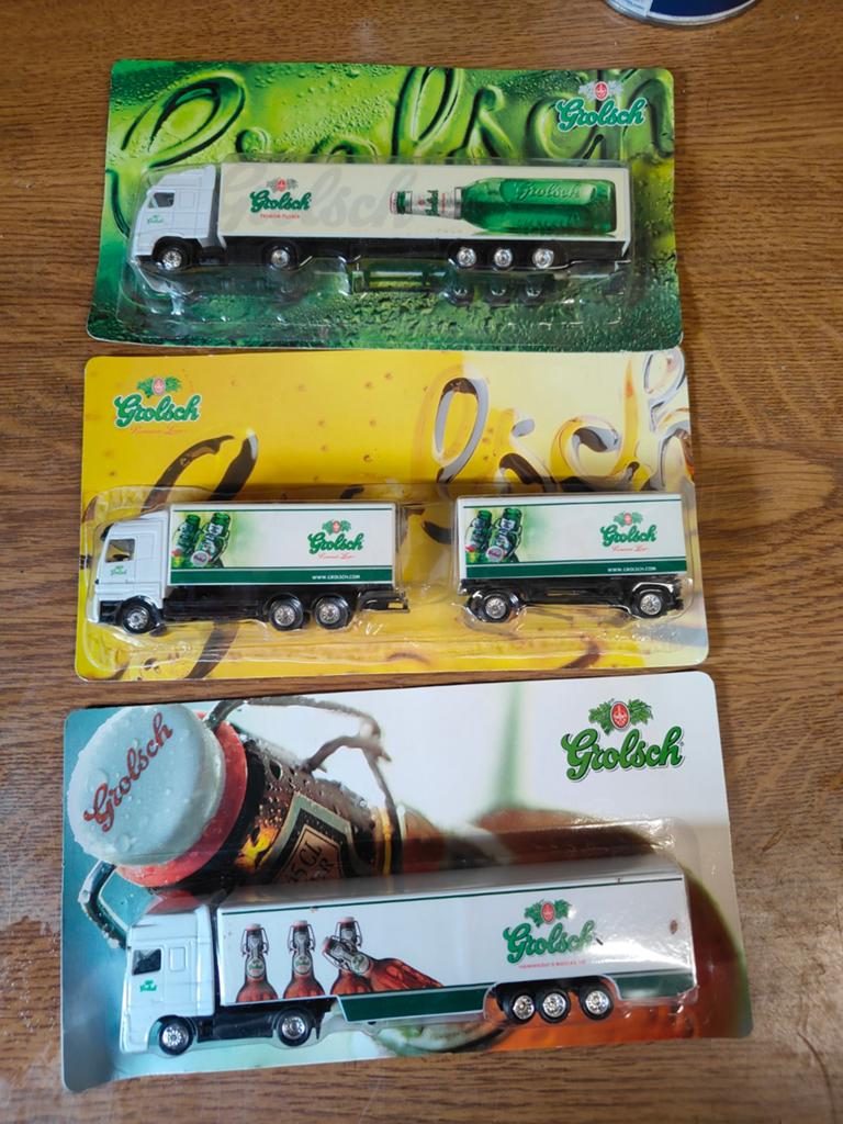 Grolsch vrachtwagens, Ophalen of Verzenden, Grolsch