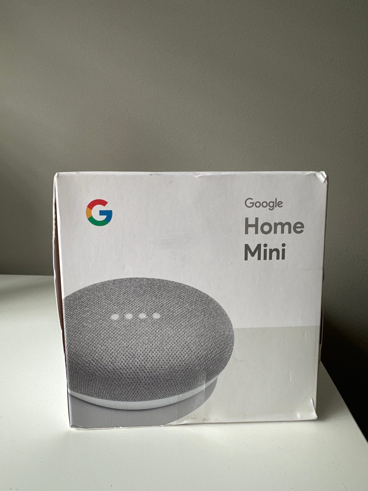 Google Home Mini - Slimme Speaker (Nieuw in doos), Audio, Tv en Foto, Ophalen, Slimme speaker, Google, Nieuw