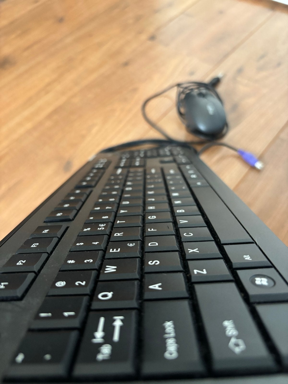 Fujitsu Toetsenbord en Muis Set - Bedraad Qwerty, Computers en Software, Ophalen, Gebruikt, Qwerty, Numeriek gedeelte