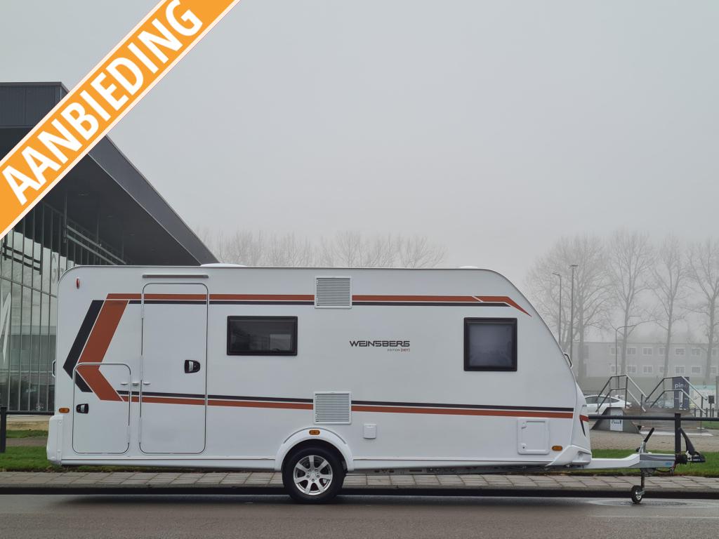Weinsberg CaraOne 500 FDK Nieuw Edition Hot 2025!, Caravans en Kamperen, Caravans, Overige merken, Bedrijf, Treinzit, 5 tot 6 meter