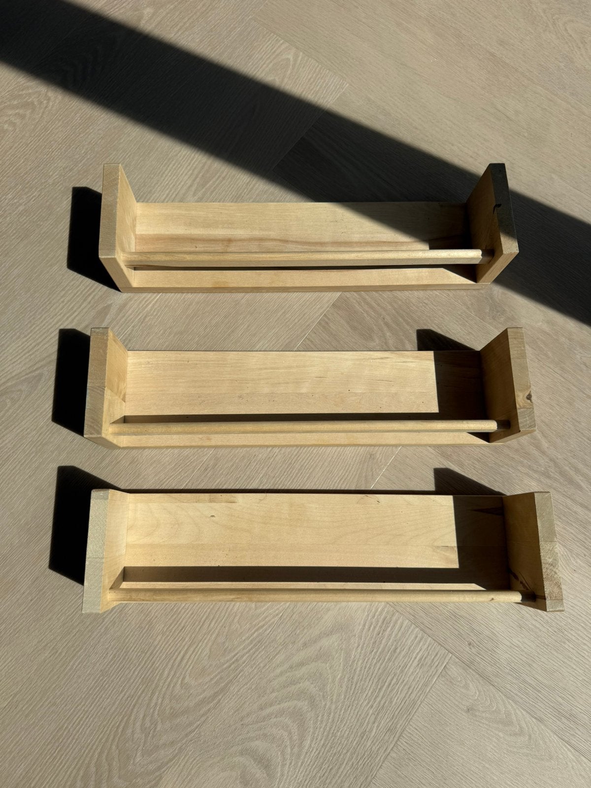 3x  BEKVÄM Kruidenrekje, espenhout, Ophalen, Gebruikt