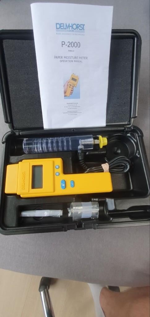 Professionele vochtmeter Delmhorst P 2000, Doe-het-zelf en Verbouw, Ophalen of Verzenden, Nieuw