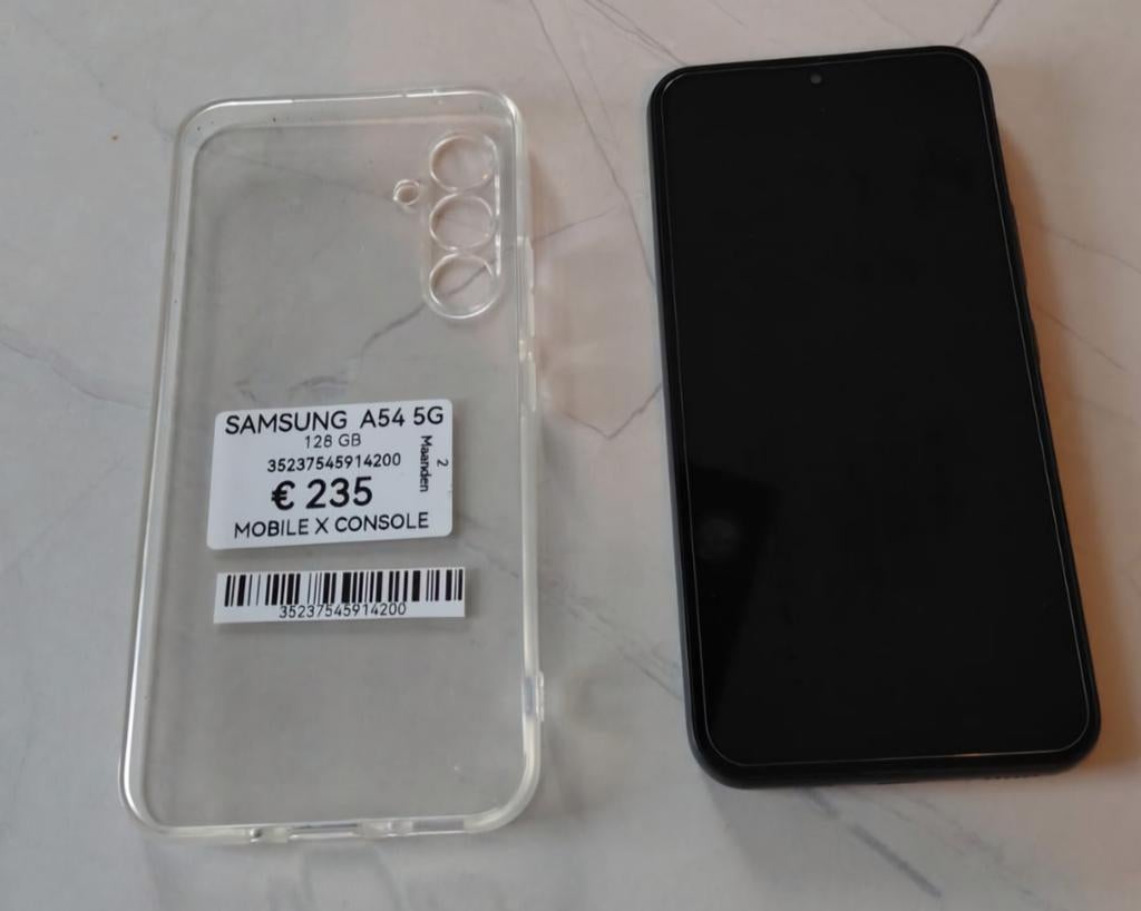 Samsung A54 5G refurbished met garantie, Telecommunicatie, Mobiele telefoons | Samsung, Zo goed als nieuw, Galaxy A, 128 GB, Zwart