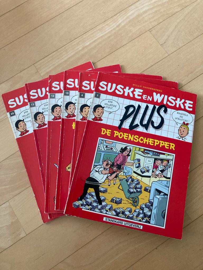 Suske en Wiske Plus - 6 stripboeken, Meerdere stripboeken, Ophalen of Verzenden, Gelezen