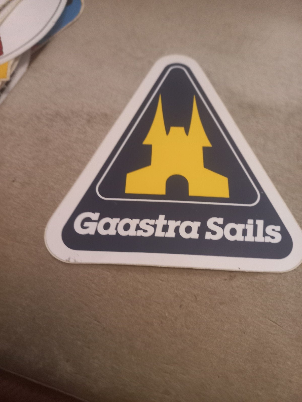 Gaastra Sails Sticker - Vintage Zeilmerk Logo, Verzamelen, Ophalen of Verzenden, Gebruikt, Merk