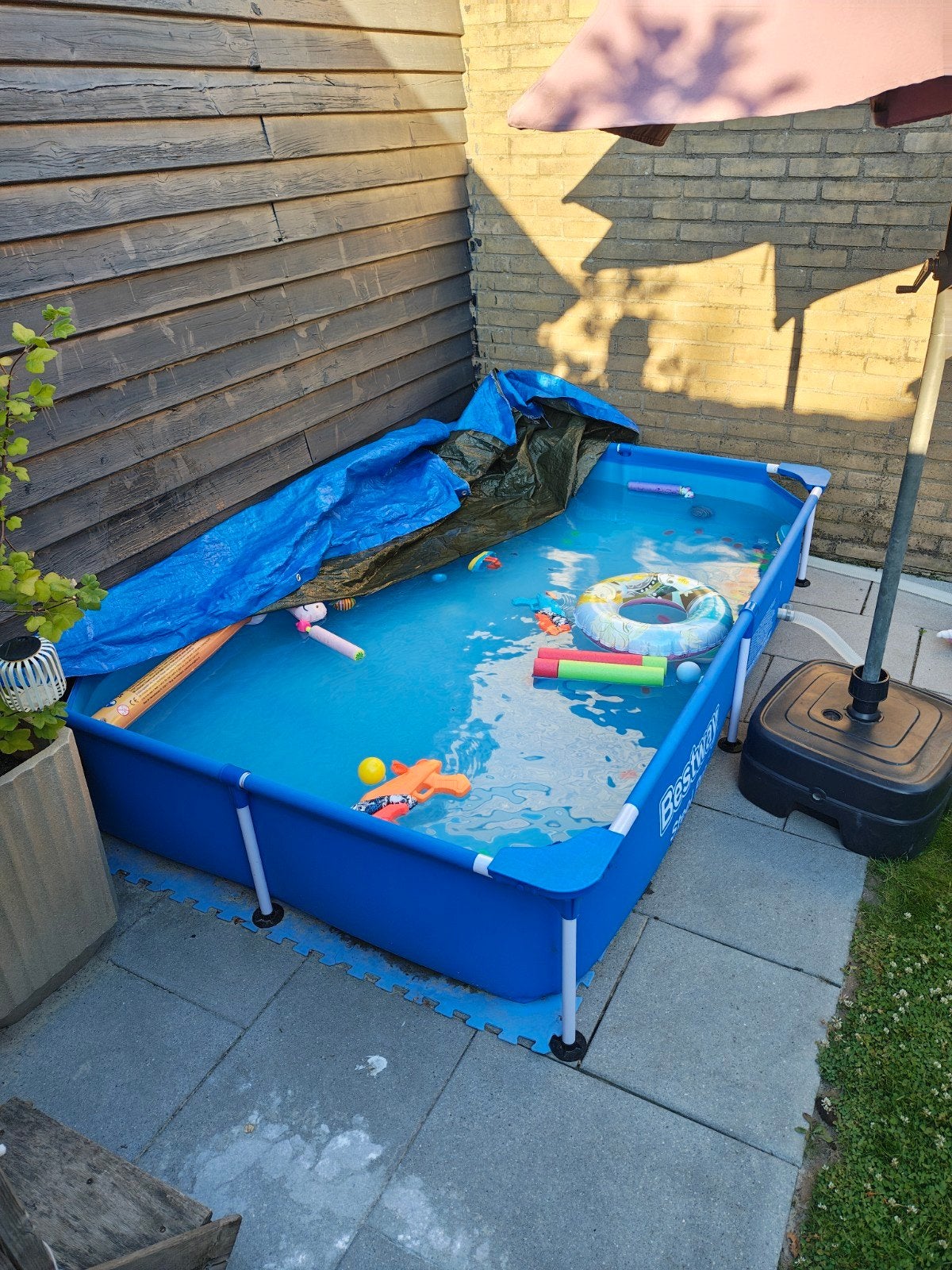 Bestway zwembad, Tuin en Terras, Ophalen, Gebruikt, Minder dan 80 cm, Minder dan 200 cm