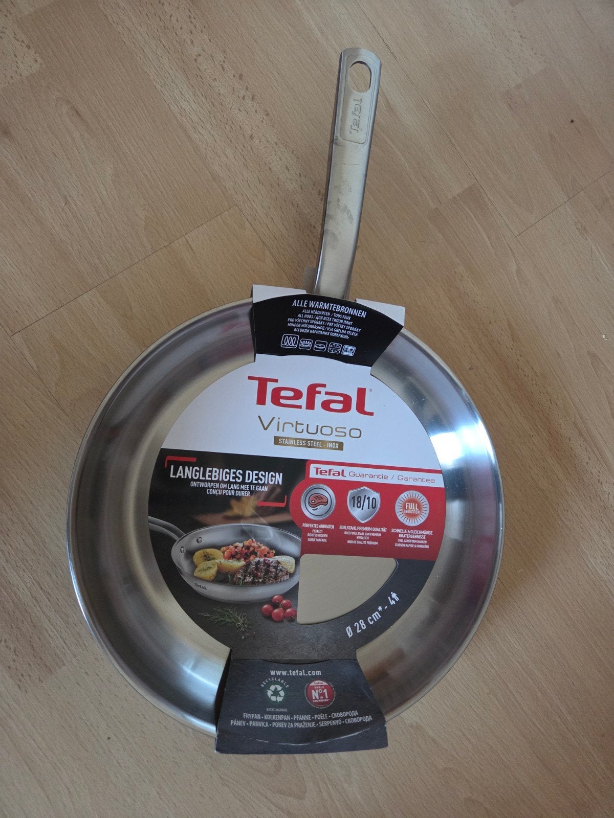 Tefal Virtuoso koekenpan 28 cm nieuw, Huis en Inrichting, Keuken | Potten en Pannen, Ophalen of Verzenden, Nieuw, Tefal