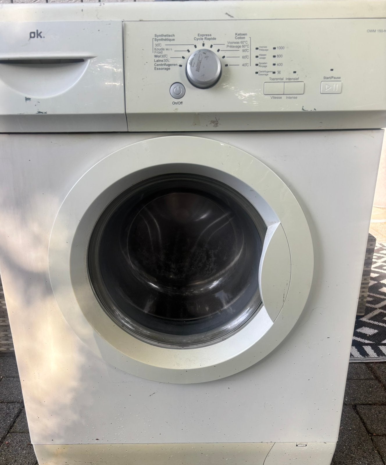 Goedwerkende wasmachine, Witgoed en Apparatuur, Ophalen, Gebruikt, 1200 tot 1600 toeren
