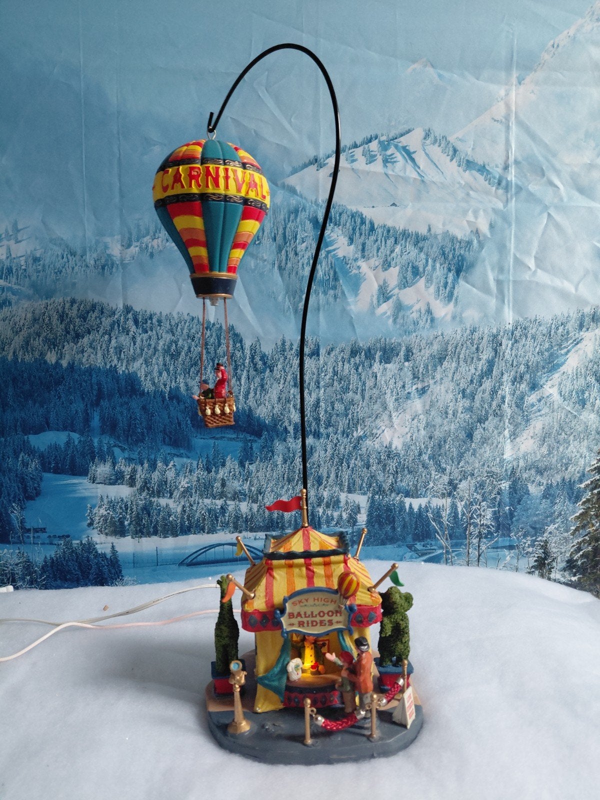 Lemax Balloon Rides compleet en werkend, Ophalen of Verzenden, Zo goed als nieuw