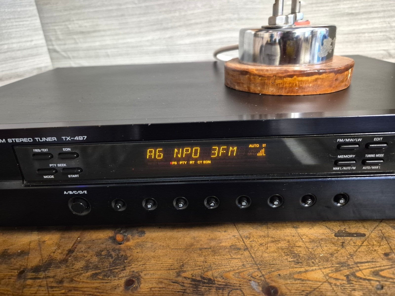 YAMAHA  TX .497.     TECHNICS  ST 9038, Ophalen of Verzenden, Gebruikt