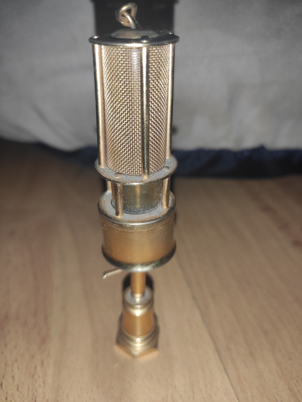 Antieke Messing Mijnwerkerslamp - Decoratief Item, Ophalen of Verzenden