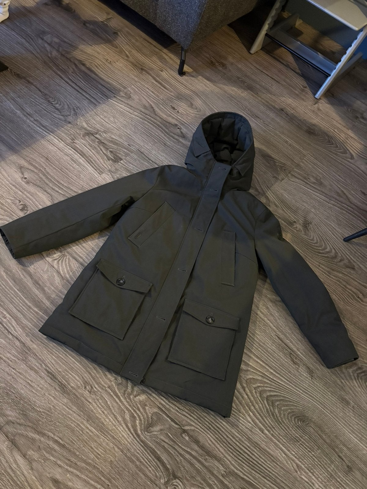 Air force winterjas maat XL, Ophalen of Verzenden, Zo goed als nieuw, Maat 42/44 (L), Overige kleuren