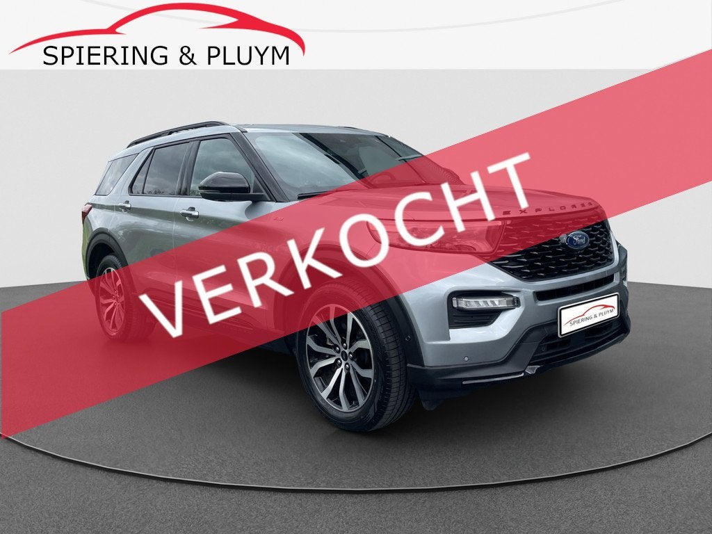 Ford Explorer 3.0 V6 EcoBoost PHEV ST-Line 7-zitter | Dodeho, Auto's, Ford, Bedrijf, Te koop, Explorer, 360° camera, 4x4, ABS