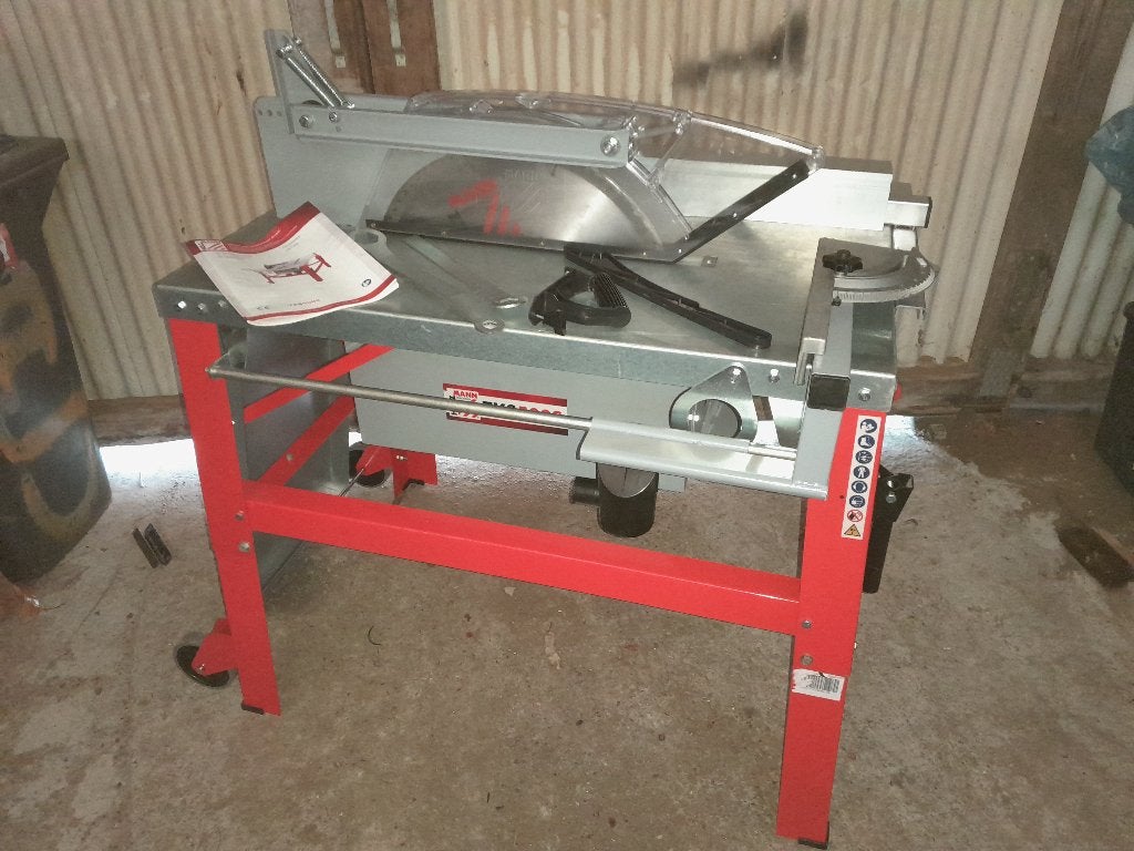 Holzmann TKS500S zaagtafel tot 150mm dik, 400V NIEUW, Ophalen, Cirkelzaag, Nieuw, 30 tot 70 mm