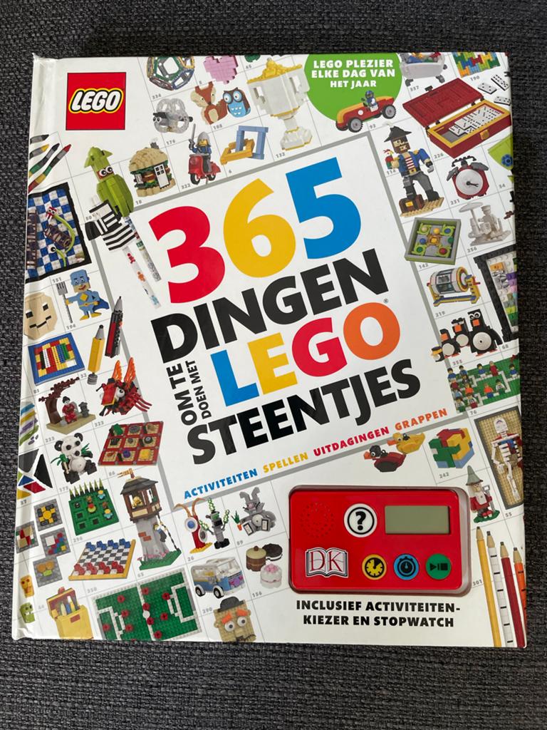 LEGO Boek: 365 Dingen om te Doen met LEGO Steentjes, Ophalen, Zo goed als nieuw, Overige merken
